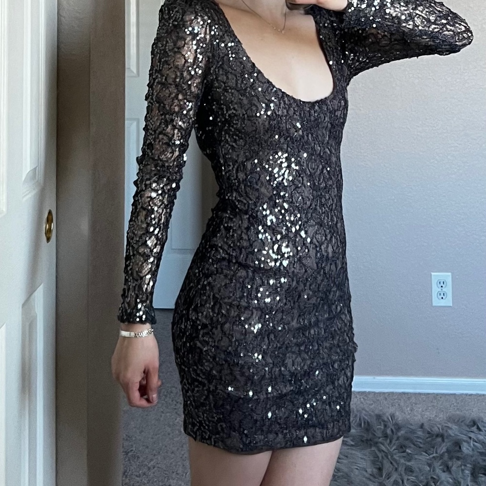 Arden B. Sequin Dress